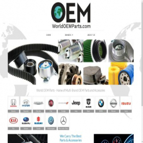 Скриншот главной страницы сайта worldoemparts.com