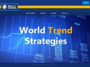 Скриншот главной страницы сайта worldtrendstrategies.com