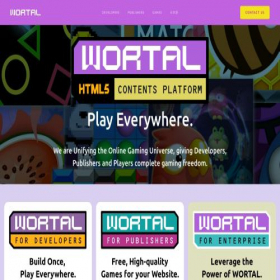 Скриншот главной страницы сайта wortal.ai