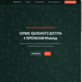 Скриншот главной страницы сайта wowget.ru