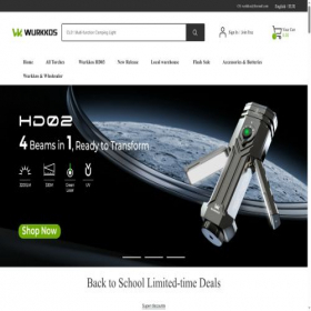 Скриншот главной страницы сайта wurkkos.com