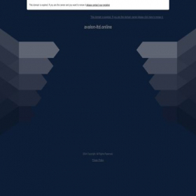 Скриншот главной страницы сайта ww.avalon-ltd.online