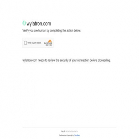 Скриншот главной страницы сайта wylatron.com