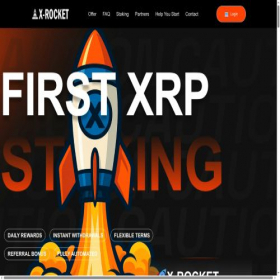 Скриншот главной страницы сайта x-rocket.net