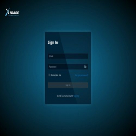 Скриншот главной страницы сайта x-trade.exchange