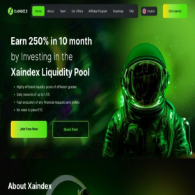 Скриншот главной страницы сайта xaindex.pro