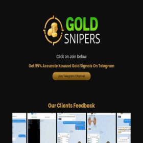 Скриншот главной страницы сайта xauusdfxsignals.com