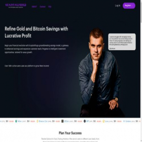 Скриншот главной страницы сайта xcapitalforge.com