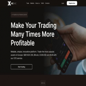 Скриншот главной страницы сайта xcsvc.com