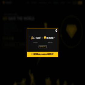 Скриншот главной страницы сайта xhero.xyz