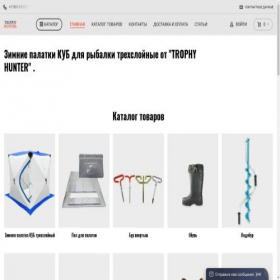 Скриншот главной страницы сайта xn--80akhvclfjfqm.xn--p1ai