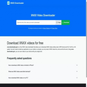 Скриншот главной страницы сайта xnxx-downloader.gt.tc