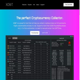 Скриншот главной страницы сайта xobit.in