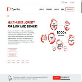 Скриншот главной страницы сайта xopenhub.pro