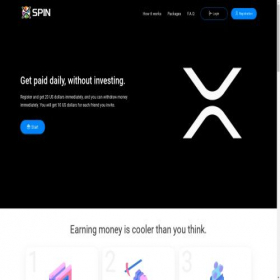 Скриншот главной страницы сайта xrp.icu
