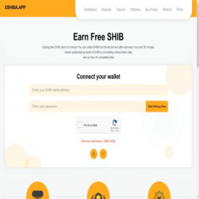Скриншот главной страницы сайта xshiba.app