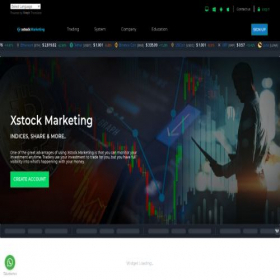 Скриншот главной страницы сайта xstockmarketing.com