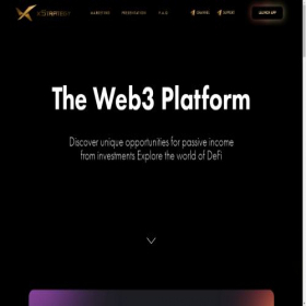 Скриншот главной страницы сайта xstrategy.info