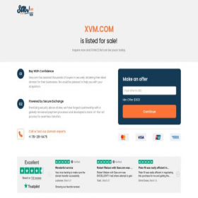 Скриншот главной страницы сайта xvm.com