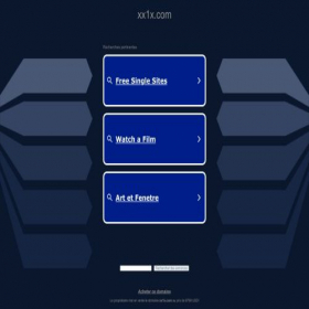 Скриншот главной страницы сайта xx1x.com