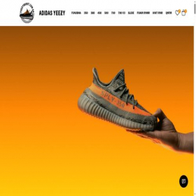 Скриншот главной страницы сайта yeezyboost.com.ua