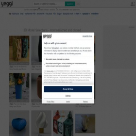 Скриншот главной страницы сайта yeggi.com
