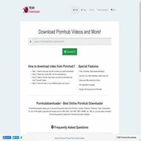 Скриншот главной страницы сайта yesdownloader.com