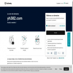 Скриншот главной страницы сайта yh382.com