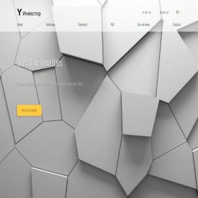Скриншот главной страницы сайта yinv.pro