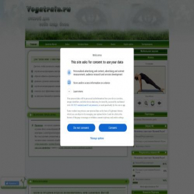 Скриншот главной страницы сайта yogatrain.ru