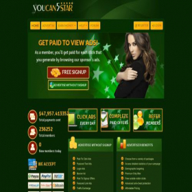 Скриншот главной страницы сайта youcan5star.com