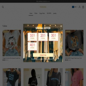 Скриншот главной страницы сайта yougaia.com