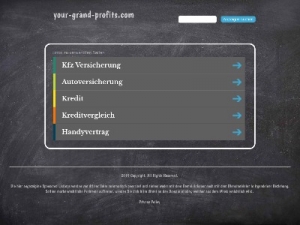 Скриншот главной страницы сайта your-grand-profits.com