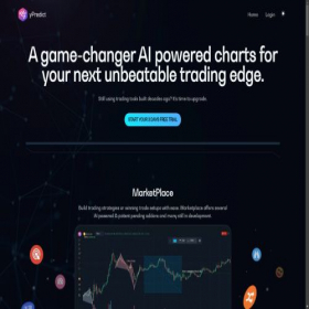 Скриншот главной страницы сайта ypredict.ai