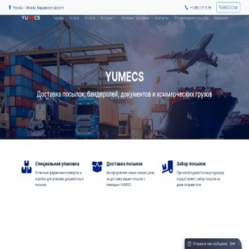 Скриншот главной страницы сайта yumecs.pro