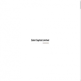 Скриншот главной страницы сайта zalotcaplimited.com