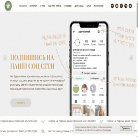 Скриншот главной страницы сайта zaprostomsk.com