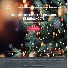 Скриншот главной страницы сайта zarulem.su