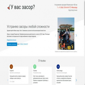 Скриншот главной страницы сайта zasor.org