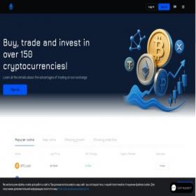 Скриншот главной страницы сайта zeecrypto.com