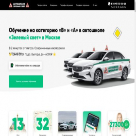 Скриншот главной страницы сайта zelsvet.com