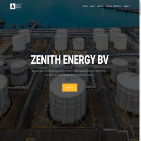 Скриншот главной страницы сайта zenithenergy.nl