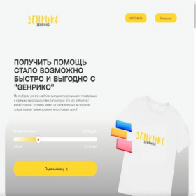 Скриншот главной страницы сайта zenrix.ru