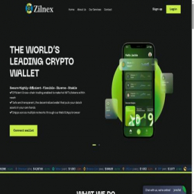 Скриншот главной страницы сайта zilnex.com