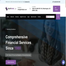 Скриншот главной страницы сайта zilotbplc.com