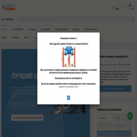 Скриншот главной страницы сайта zipam.ru