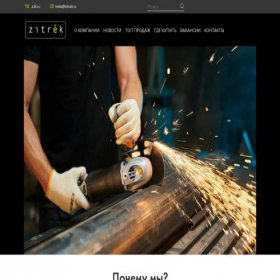 Скриншот главной страницы сайта zitrek.ru