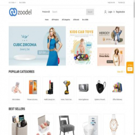 Скриншот главной страницы сайта zoodel.cab