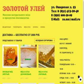 Скриншот главной страницы сайта zunn.ru
