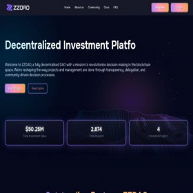 Скриншот главной страницы сайта zzdao.com